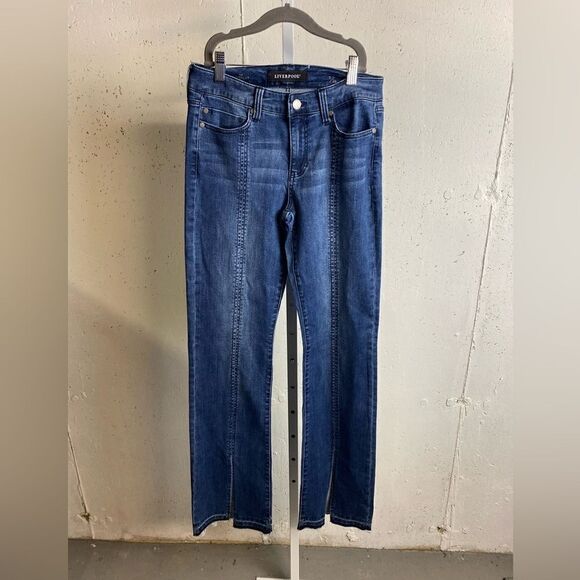 - #317 LIVERPOOL Hannah Flare Seamed Jeans - Picture 3 of 8